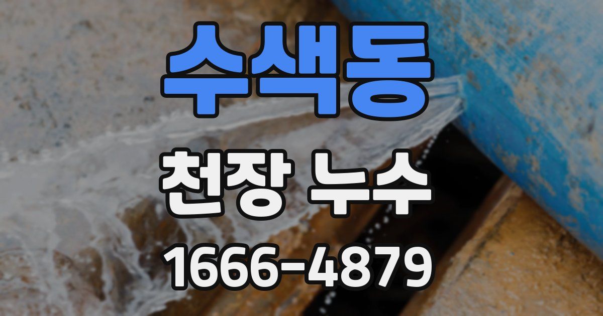 수색동 천장 누수