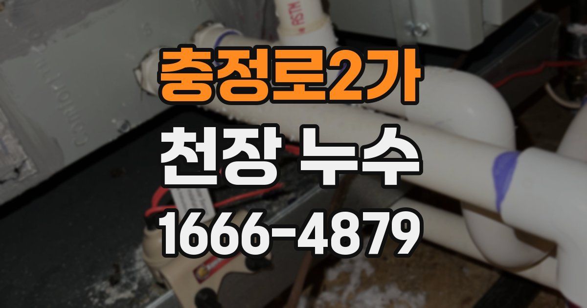 충정로2가 천장 누수