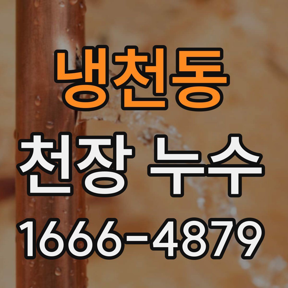 냉천동 천장 누수