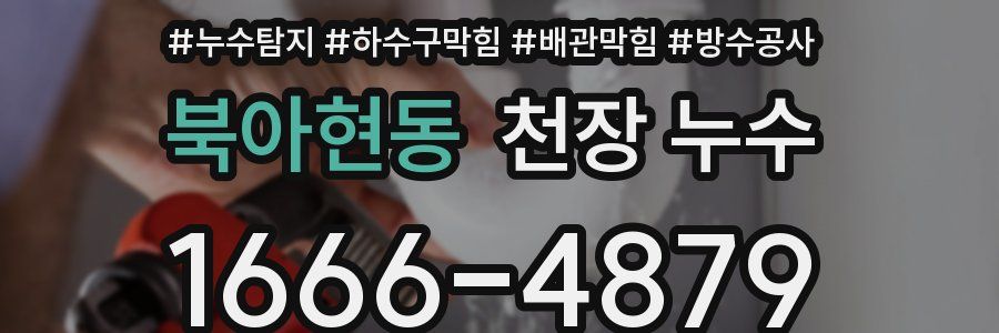 북아현동 천장 누수