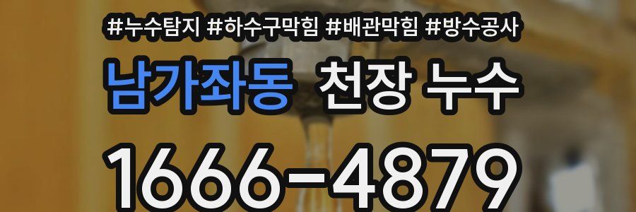 남가좌동 천장 누수