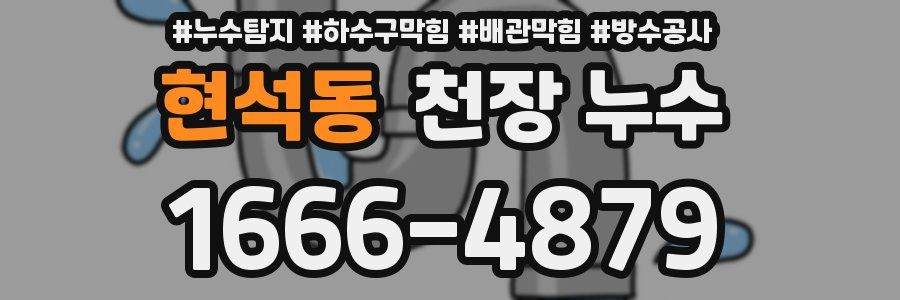현석동 천장 누수