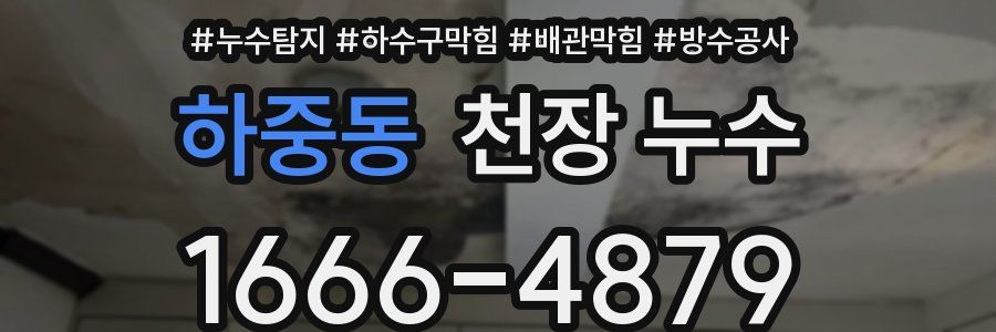 하중동 천장 누수