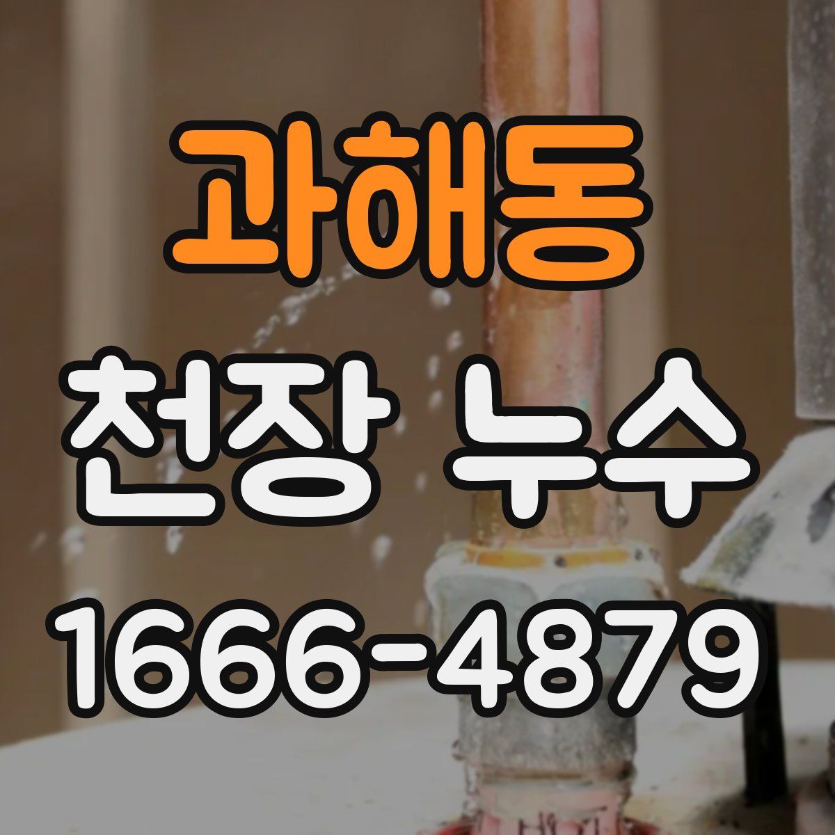 과해동 천장 누수