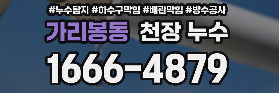 가리봉동 천장 누수