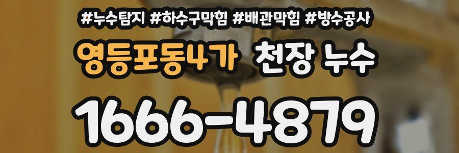 영등포동4가 천장 누수