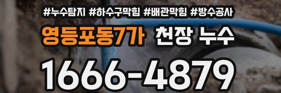 영등포동7가 천장 누수