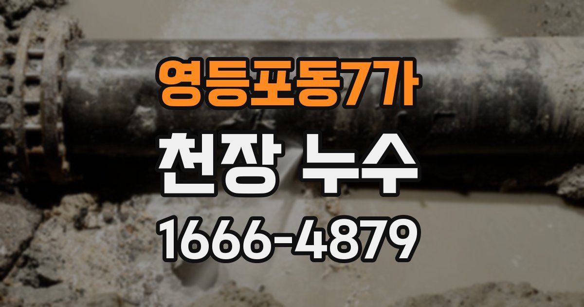 영등포동7가 천장 누수