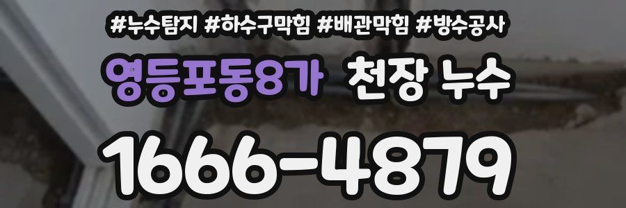 영등포동8가 천장 누수