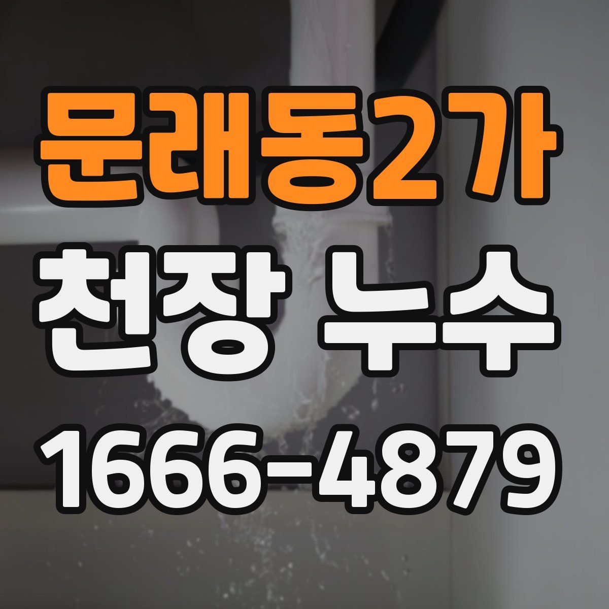 문래동2가 천장 누수