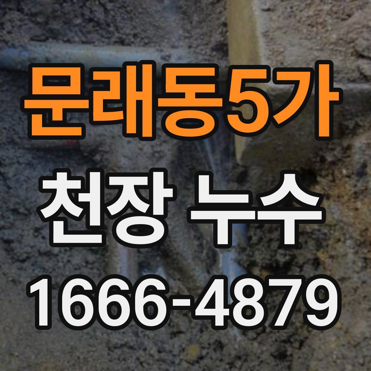 문래동5가 천장 누수