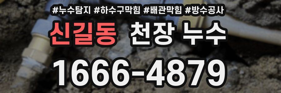 신길동 천장 누수