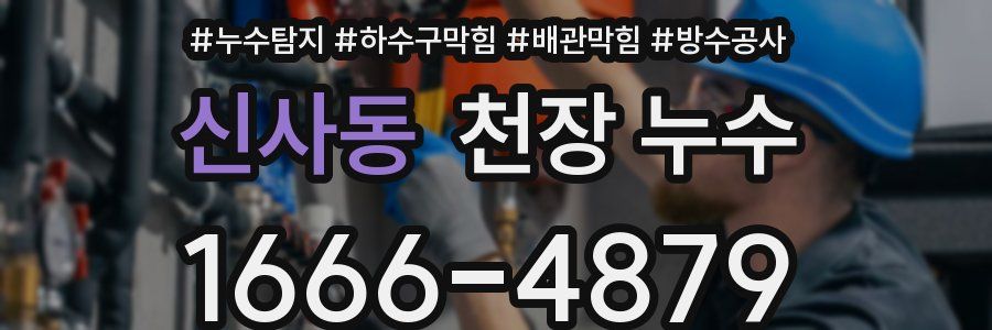 신사동 천장 누수