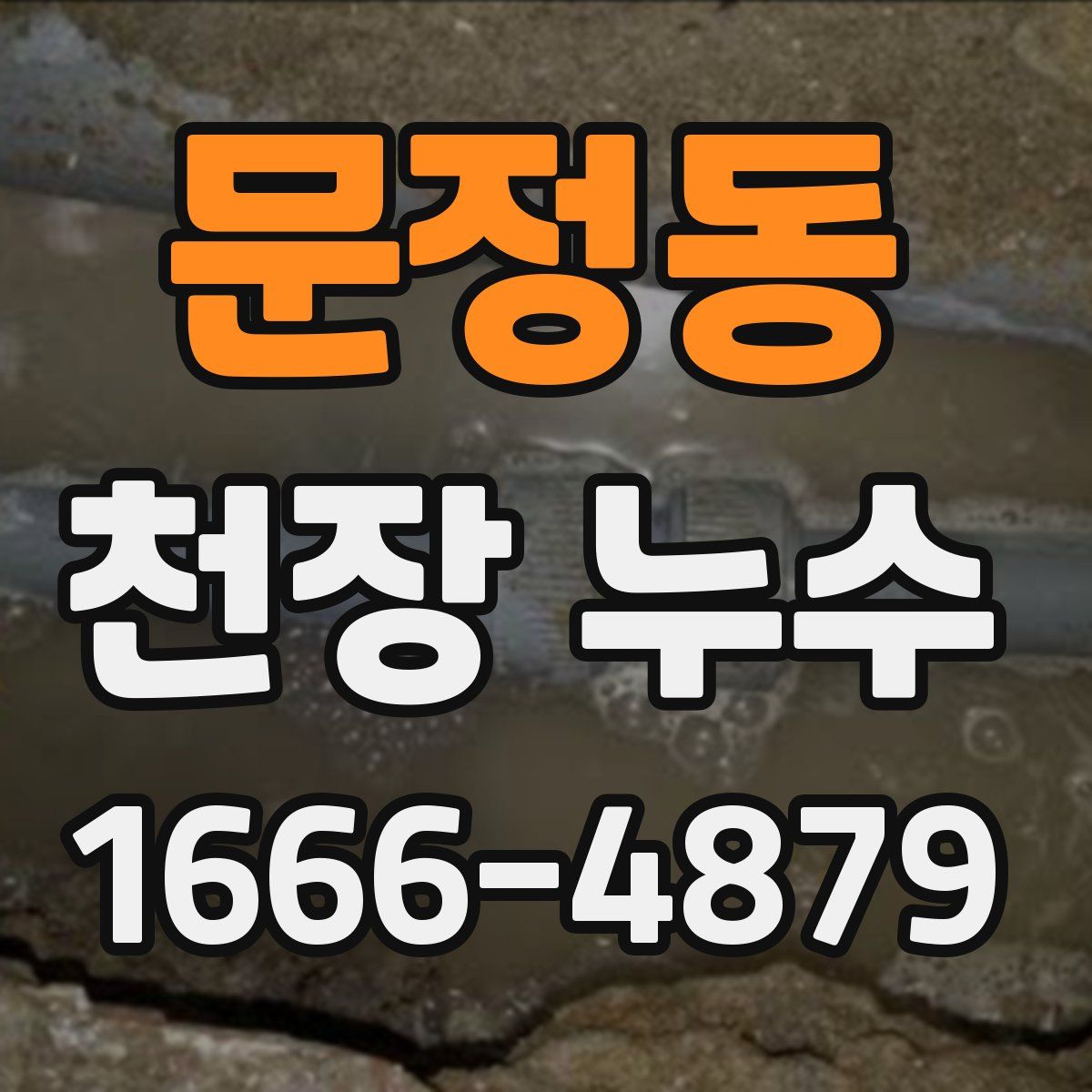 문정동 천장 누수