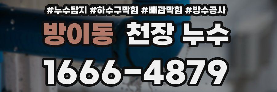 방이동 천장 누수