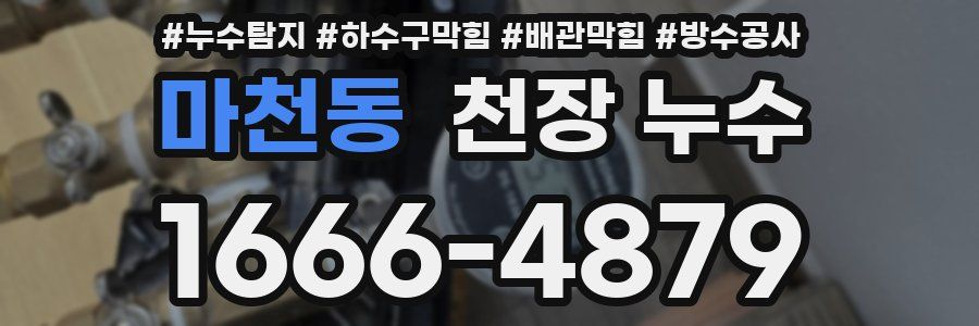 마천동 천장 누수