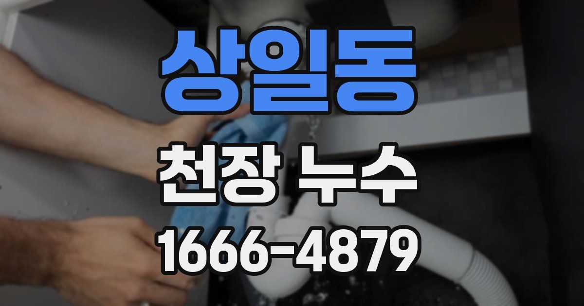 상일동 천장 누수