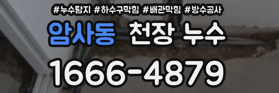 암사동 천장 누수