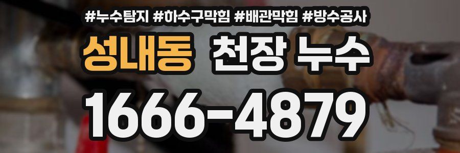 성내동 천장 누수
