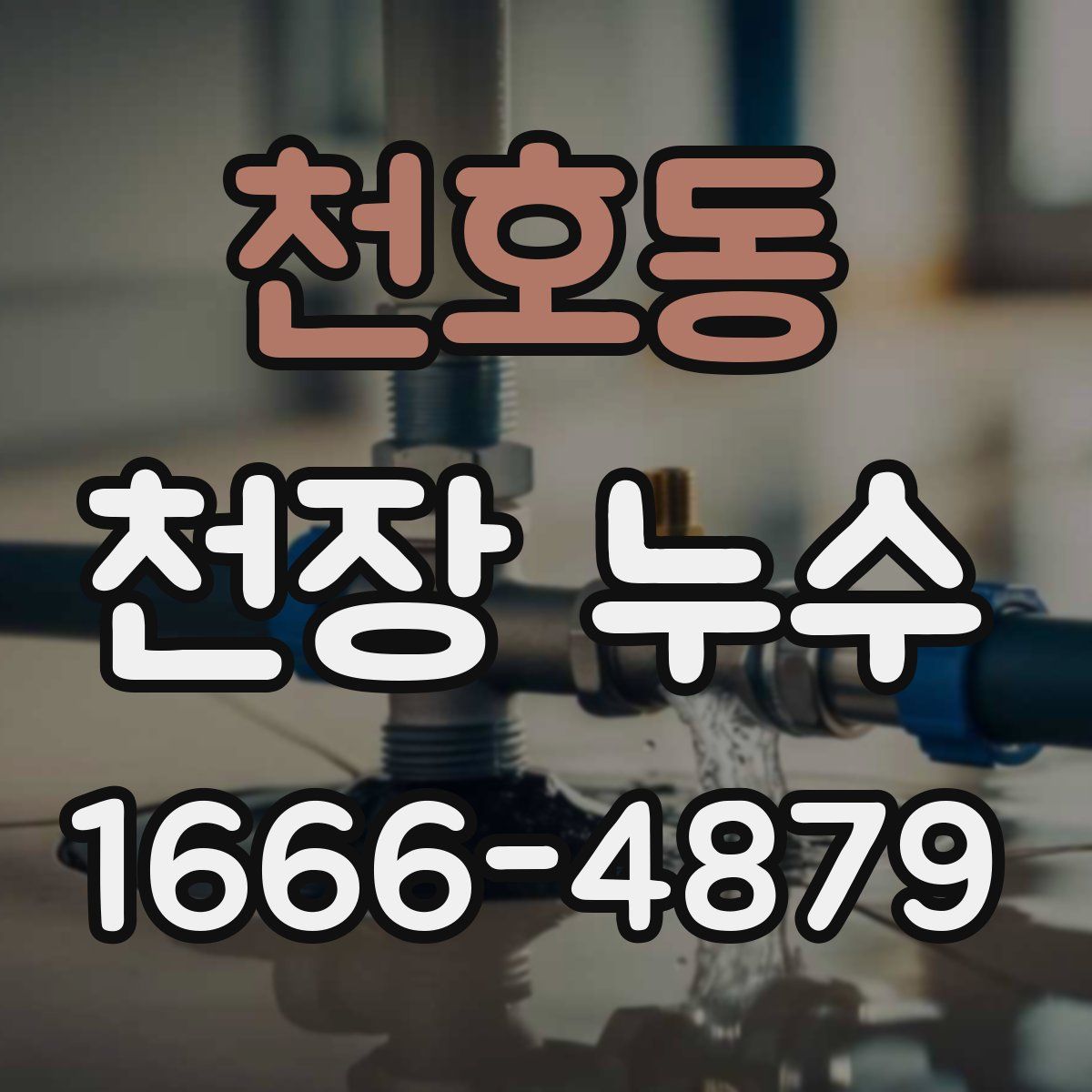 천호동 천장 누수
