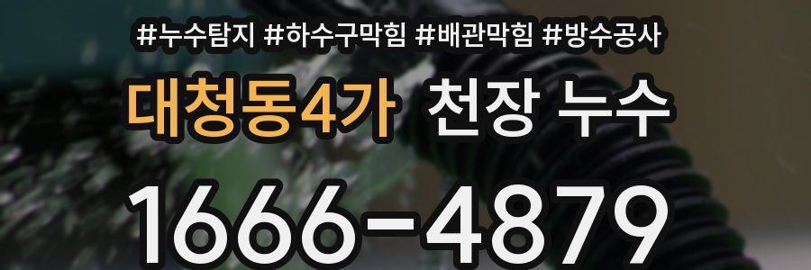 대청동4가 천장 누수