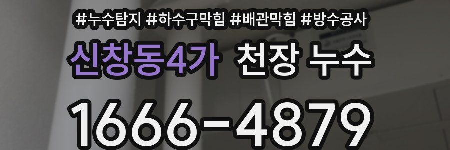 신창동4가 천장 누수