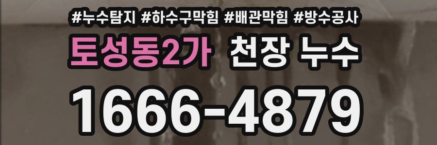 토성동2가 천장 누수