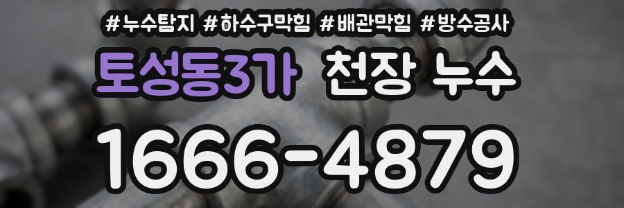 토성동3가 천장 누수