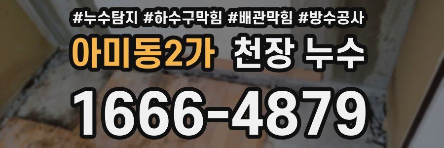 아미동2가 천장 누수