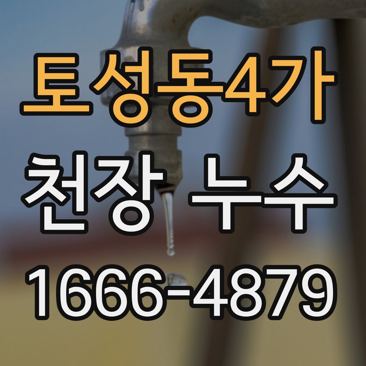 토성동4가 천장 누수