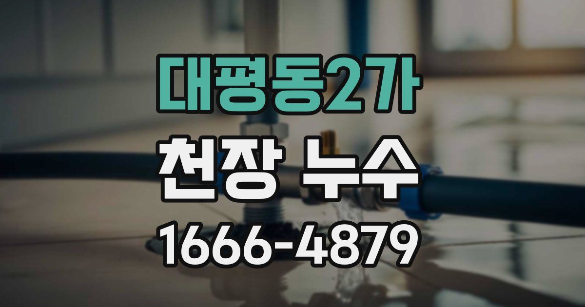 대평동2가 천장 누수