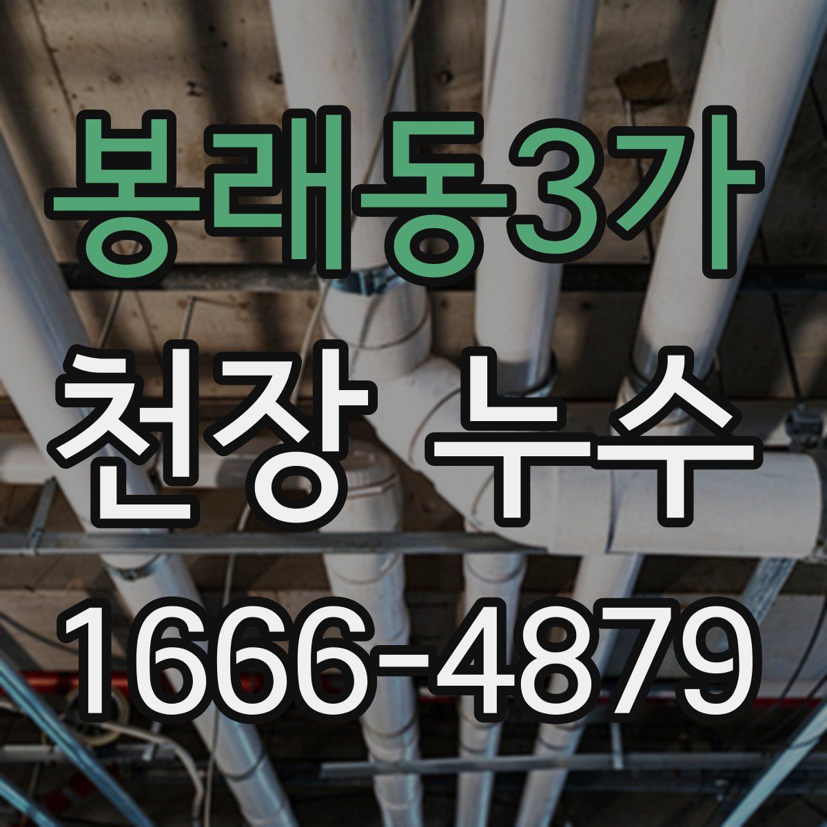 봉래동3가 천장 누수