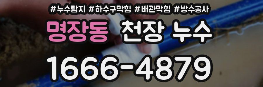 명장동 천장 누수