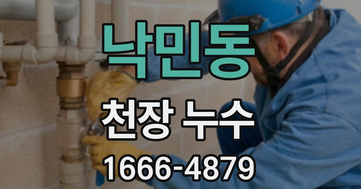 낙민동 천장 누수