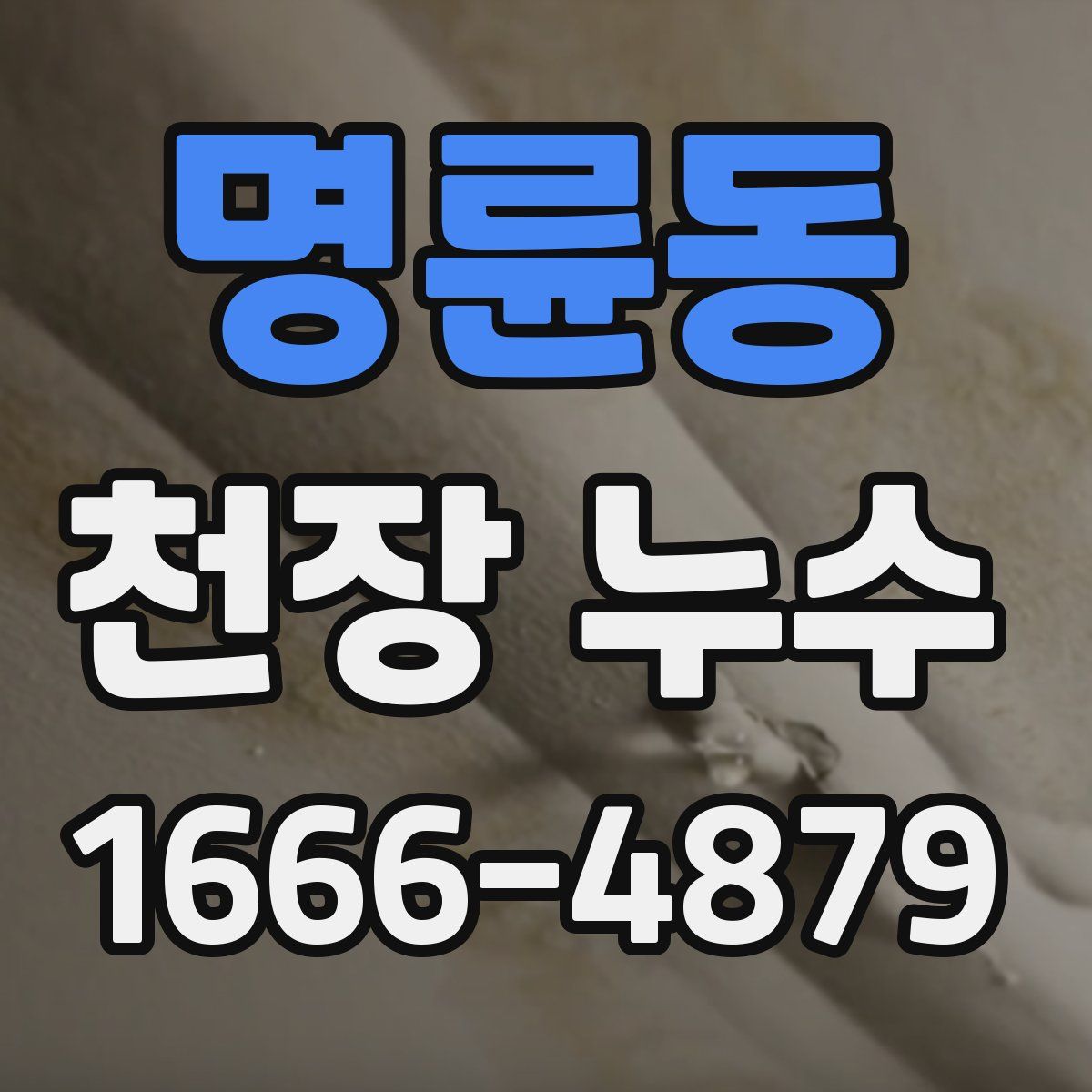 명륜동 천장 누수