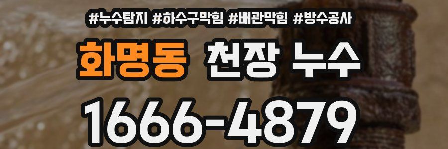 화명동 천장 누수
