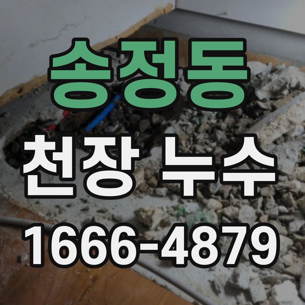 송정동 천장 누수