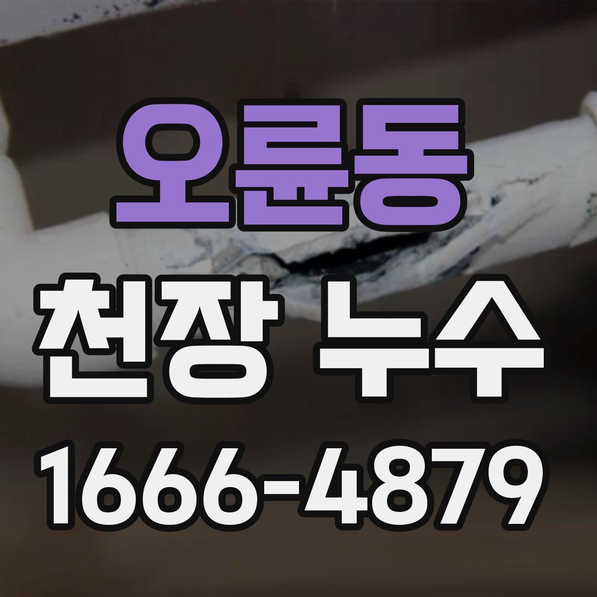 오륜동 천장 누수