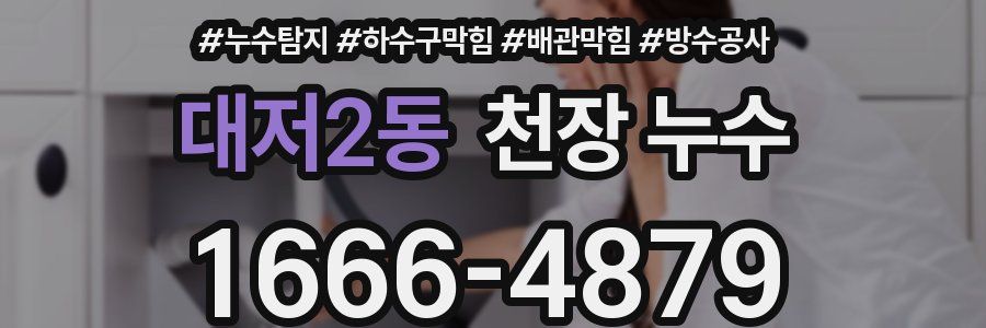 대저2동 천장 누수