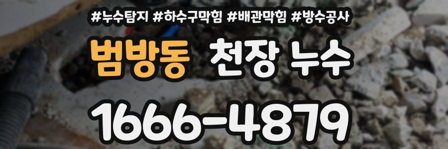 범방동 천장 누수