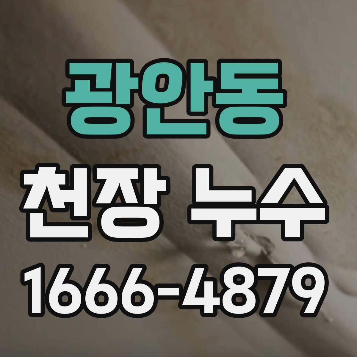 광안동 천장 누수