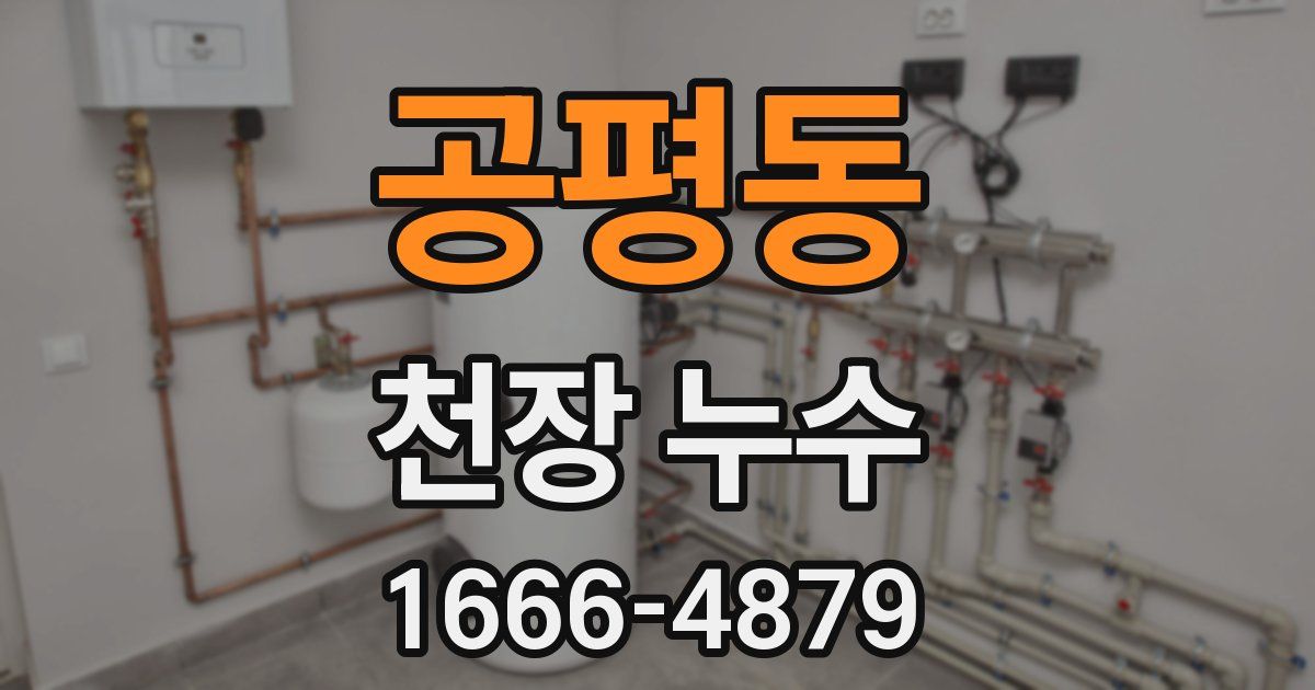 공평동 천장 누수