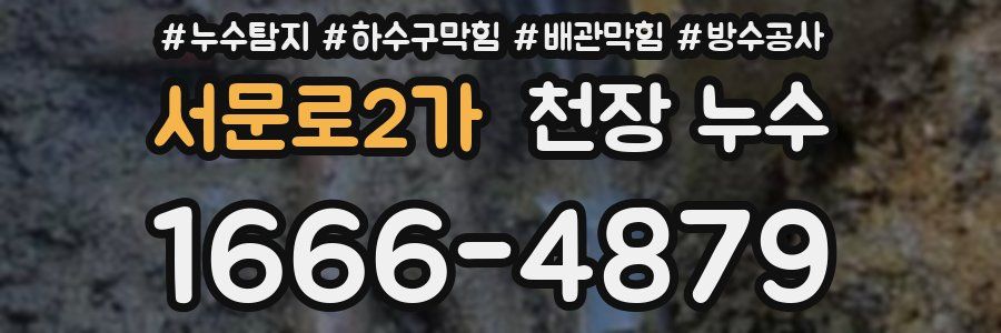 서문로2가 천장 누수