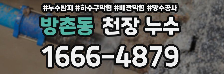 방촌동 천장 누수