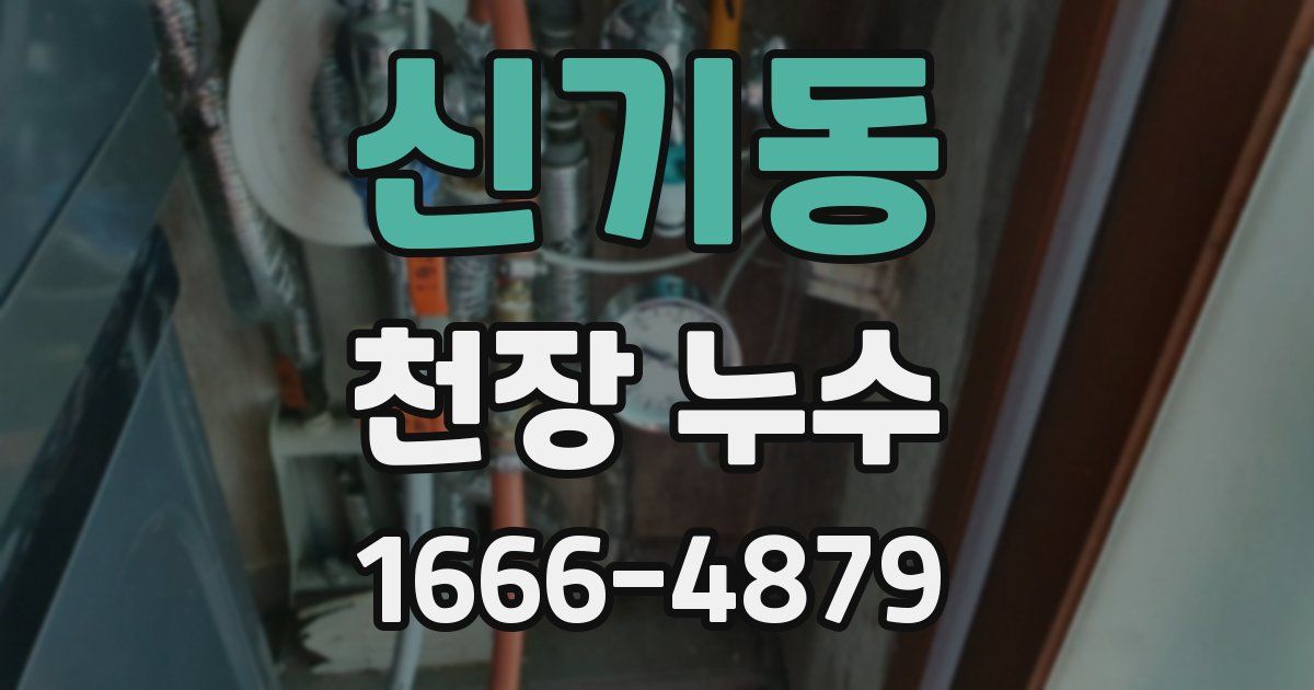 신기동 천장 누수