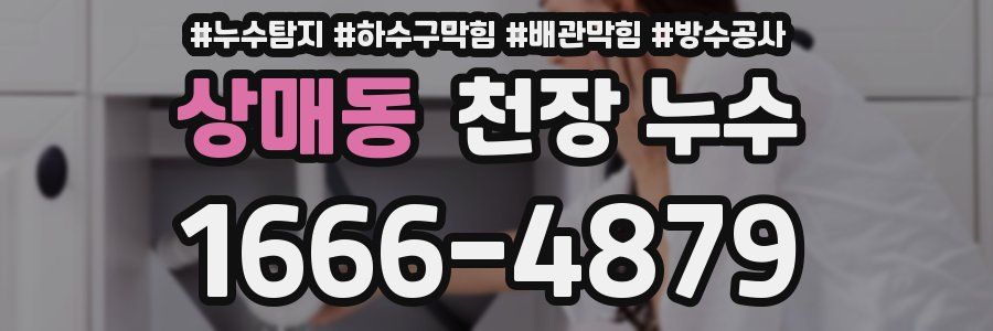 상매동 천장 누수
