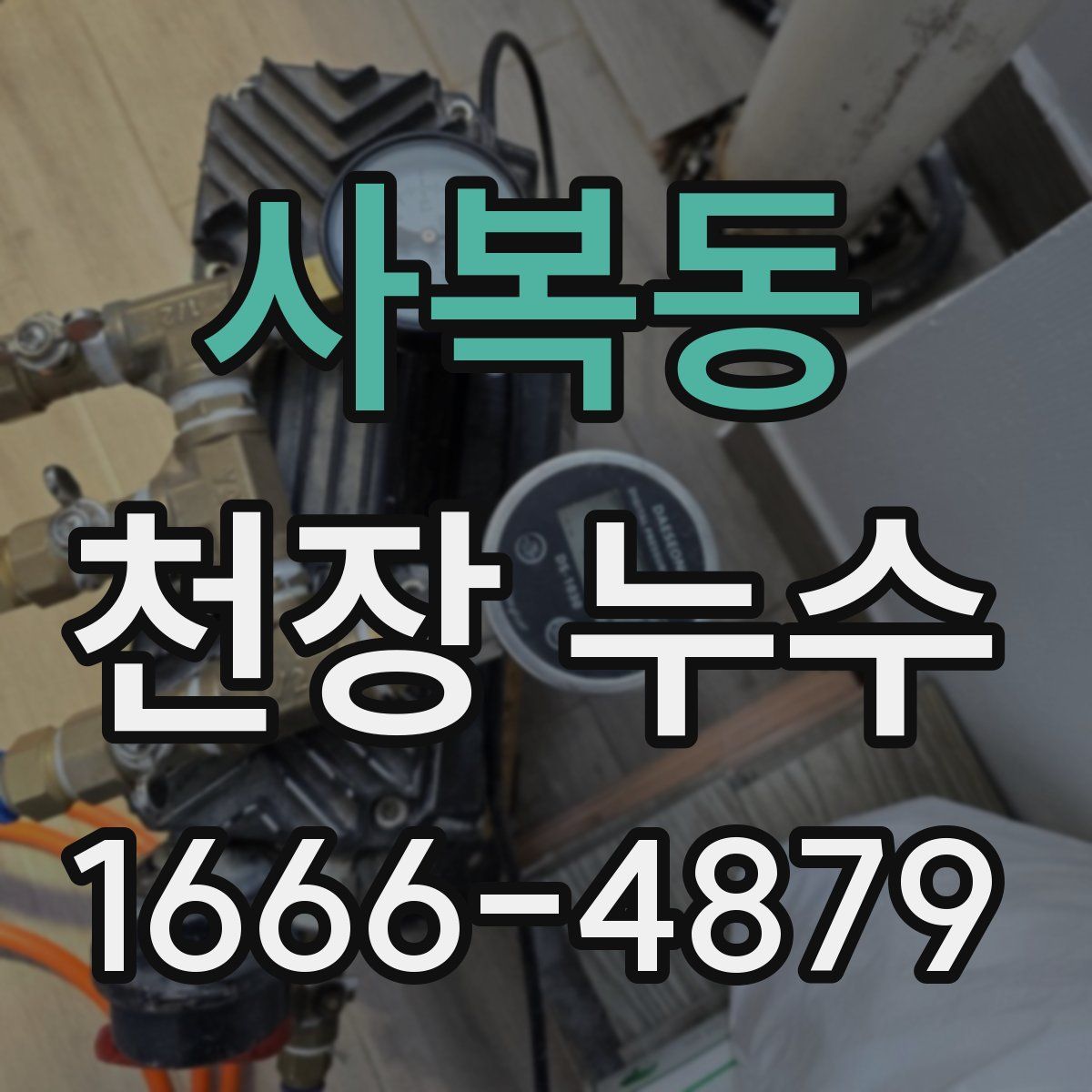 사복동 천장 누수