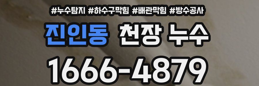 진인동 천장 누수