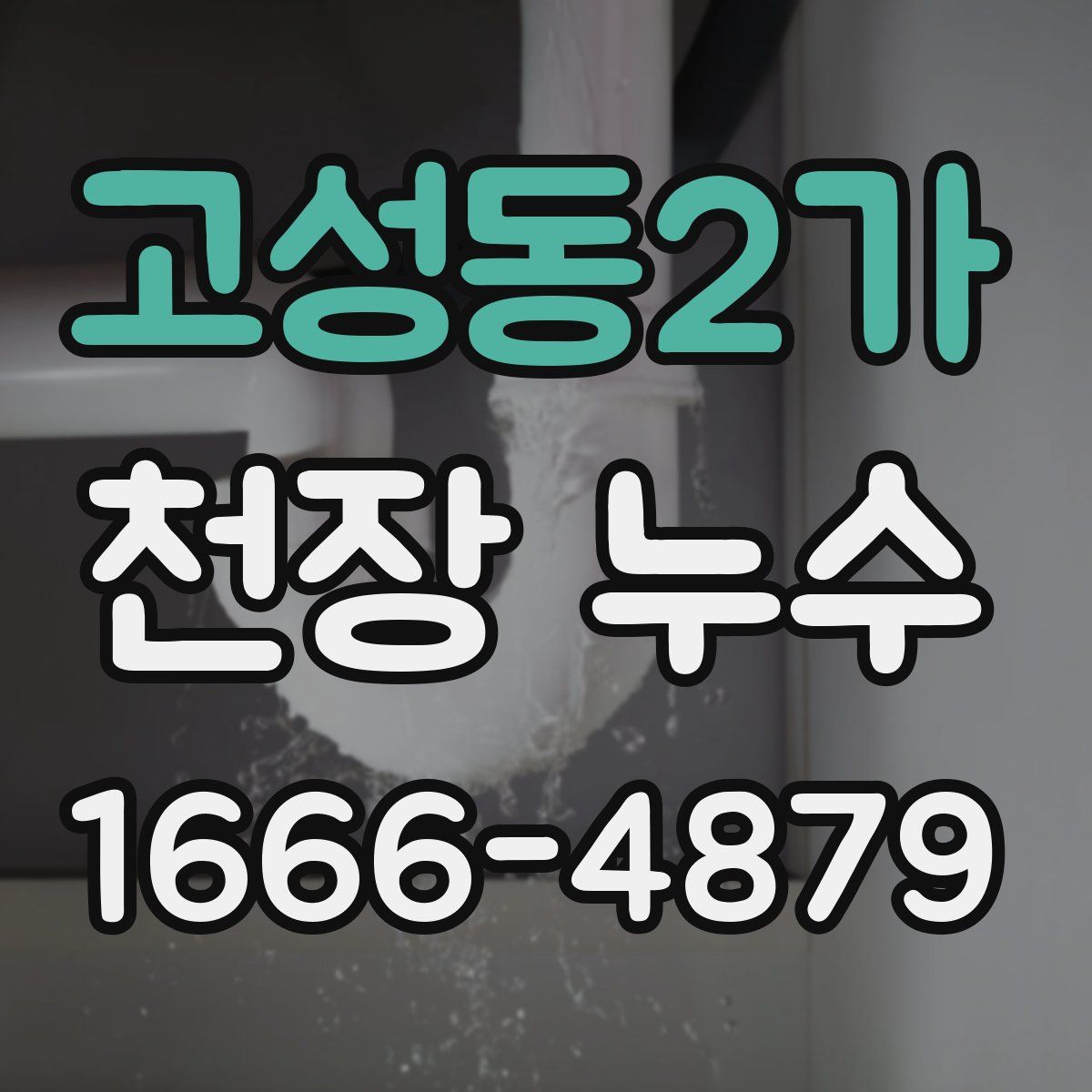 고성동2가 천장 누수