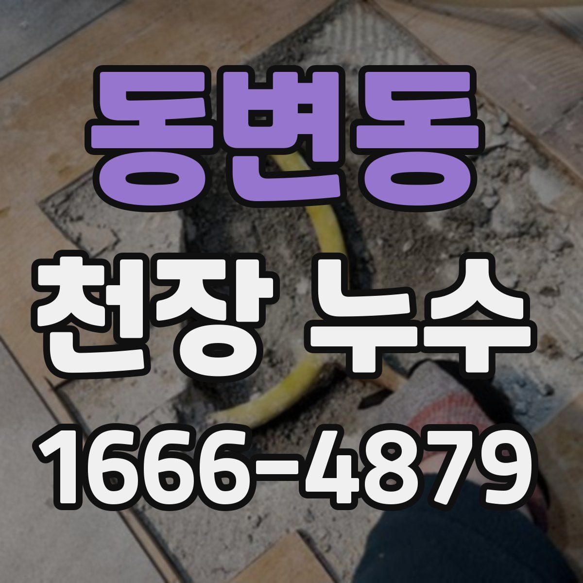 동변동 천장 누수